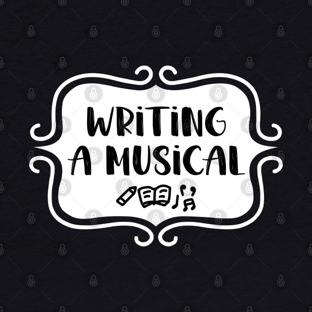 Writing a Musical - Vintage Typography by TypoSomething
